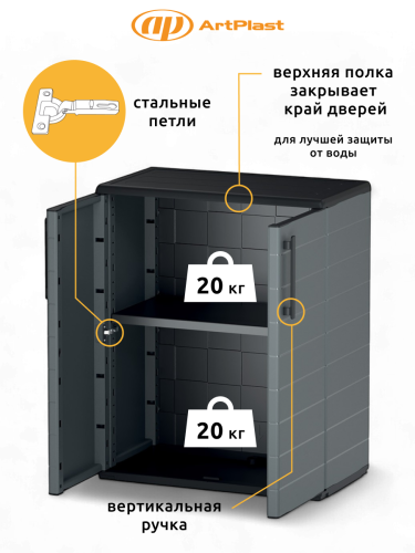 Шкаф уличный распашной P71B
